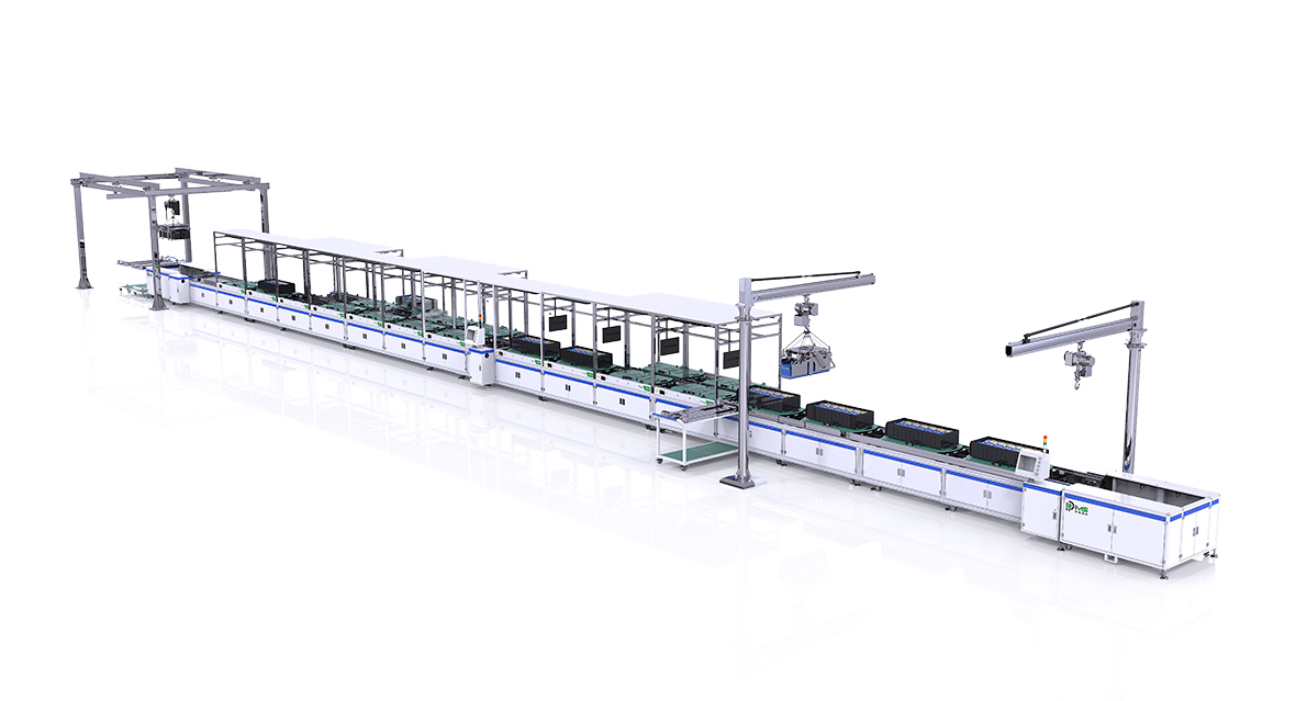 方殼電池模組PACK線
